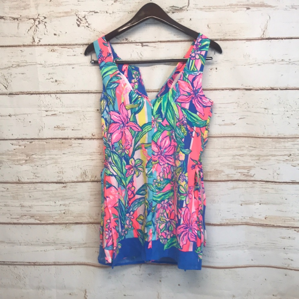 Lilly Pulitzer Donna Romper Beach - Picture 4 of 7